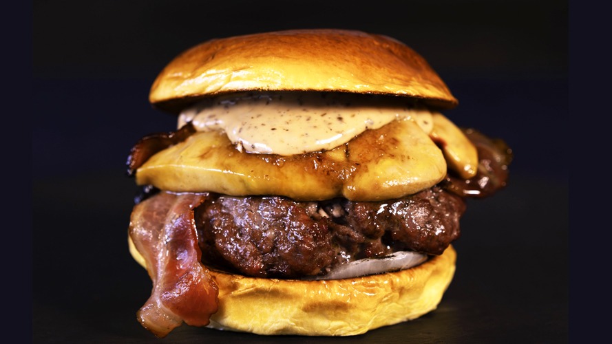 Hamburguesa de foie